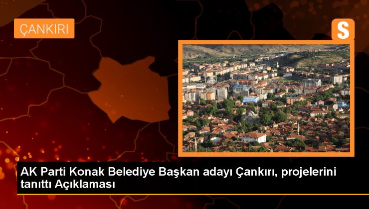 İzmir’de AK Parti Konak Belediye Başkan adayı Ceyda Bölünmez Çankırı, Konak’ın ticaret merkezi olma kimliğini geliştirecek projelerini tanıttı