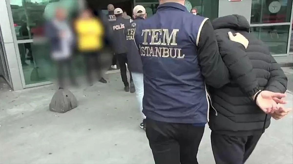 İstanbul’daki terör operasyonunda 6 tutuklama