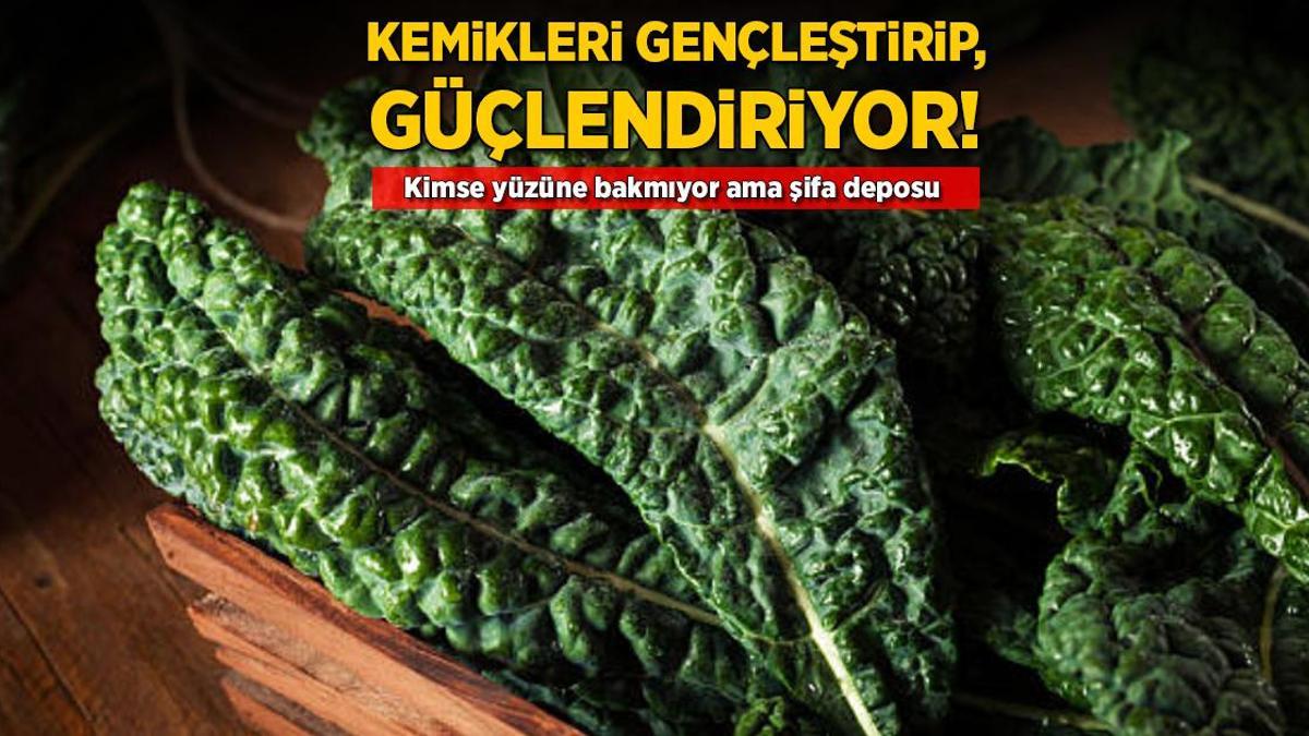 Kemikleri gençleştirip güç veriyor! İster çorbasını ister sarmasını yapın, doğal şifa